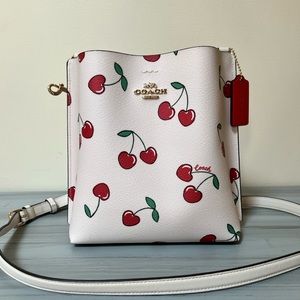 NWT Coach Cross Body Shoulder Bag Cherries